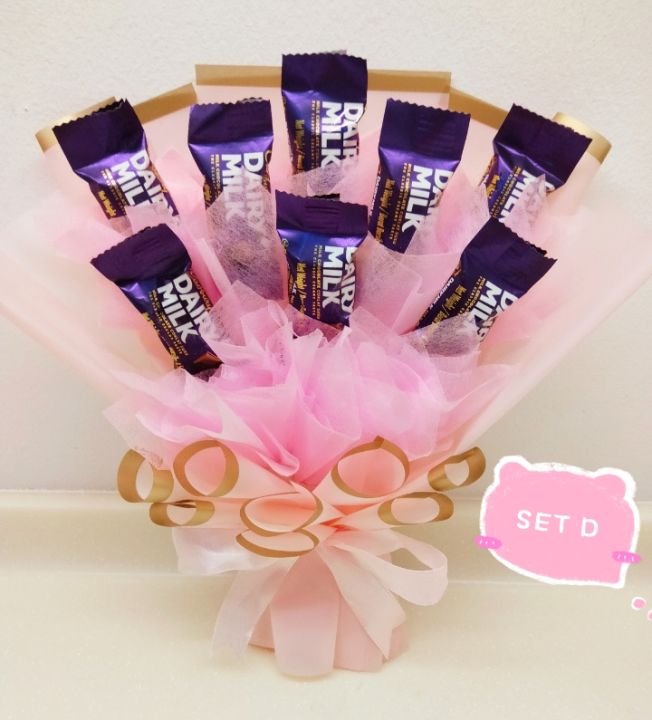 Cute chocolate bouquet