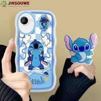 Jinsouwe เคสเคสโทรศัพท์สำหรับ C25 Realme,C25S,C25Y Realme,C30 Realme,C31 ,Realme C35สำหรับการ์ตูนเด็กหญิงเด็กชายเย็บเคสป้องกันหยักนุ่ม