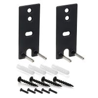 Steel Black Wall Mount Brackets Replacement for OmniJewel Lifestyle 650 &amp; Surround Speakers 700