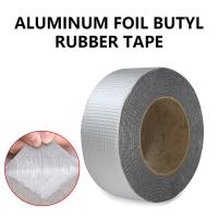 Aluminum Foil Butyl Rubber Tape Self Adhesive High temperature resistance Waterproof for Roof Pipe Repair Home Renovation Tools Adhesives Tape