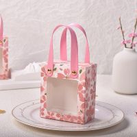 ◈ 10/30Pcs Flower Tote Bag Wedding Wedding Candy Box Party Birthday Gift Candy Chocolate Gift Bag