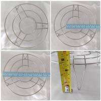 อุปกรณ์เสริม Model.751 ตะแกรงรองหุง 9 นิ้ว สูง 3 นิ้ว แบบ 3 ขา สแตนเลส ชั้นวางอาหาร ตะแกรง หม้อ อะไหนล่ อุปกรณ์ห้องครัว อุปกรณ์ใช้กับความร้อน