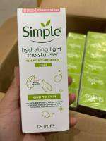 พร้อมส่ง ไม่มีขายในไทย ‼️ Simple Hydrating Light Moisturiser 125ml