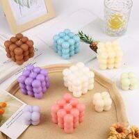 Aromatherapy Candle For Home Decoration Big Cube Bubble Candle Soy Wax Aromatherapy Scented Candles Home Decorative