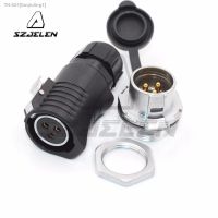 ♠ XHP20 Series 3pin Panel Mount Connector Female Male Waterproof Connector IP67 Plug Socket ConnectorAviation Connector