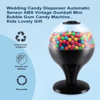 Wedding Candy Dispenser Automatic Sensor ABS Vintage Gumball Mini Candy Machine , Kids Lovely Gift