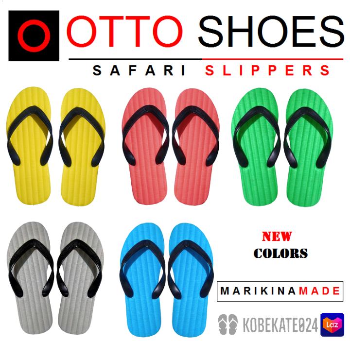 [1 DOZEN] ORIGINAL SAFARI SLIPPERS / UNISEX / By OTTO SHOES Lazada PH