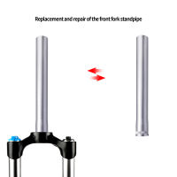 ท่อหัวขยายตะเกียบหน้ารถจักรยานภูเขาอะลูมินัมอัลลอยท่อหัวโช๊คจักรยาน28.6 30มม. ท่อยืนตรง