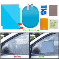 Car Anti Water Mist Anti Fog Rainproof Window Clear Film Rearview Mirror Film Sticker Accessories