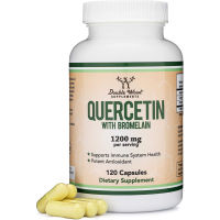 Quercetin with Bromelain Double Wood Supplements 120 caps