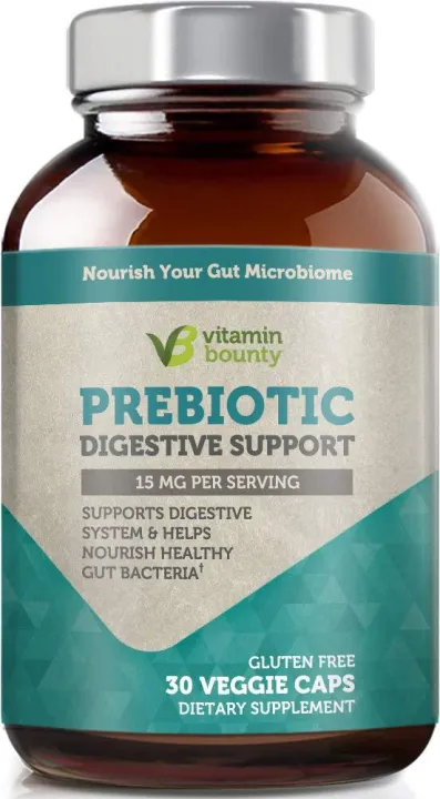 Vitamin Bounty Prebiotic Supplement - with PreForPro® - Supports Growth ...