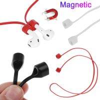 ซิลิโคนสายคล้องคอหูฟังแบบแม่เหล็ก สำหรับ Air pods Silicone Magnetic Anti-lost