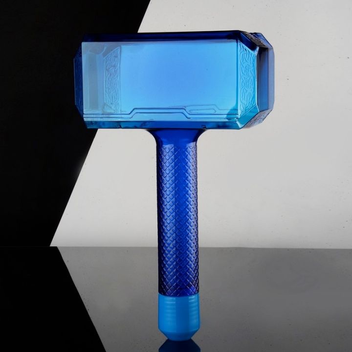 thors-hammer-hammer-large-capacity-sports-water-bottle-solid-hammer-water-cup-plastic-cup-dumbbell-outdoor-large-space-cup