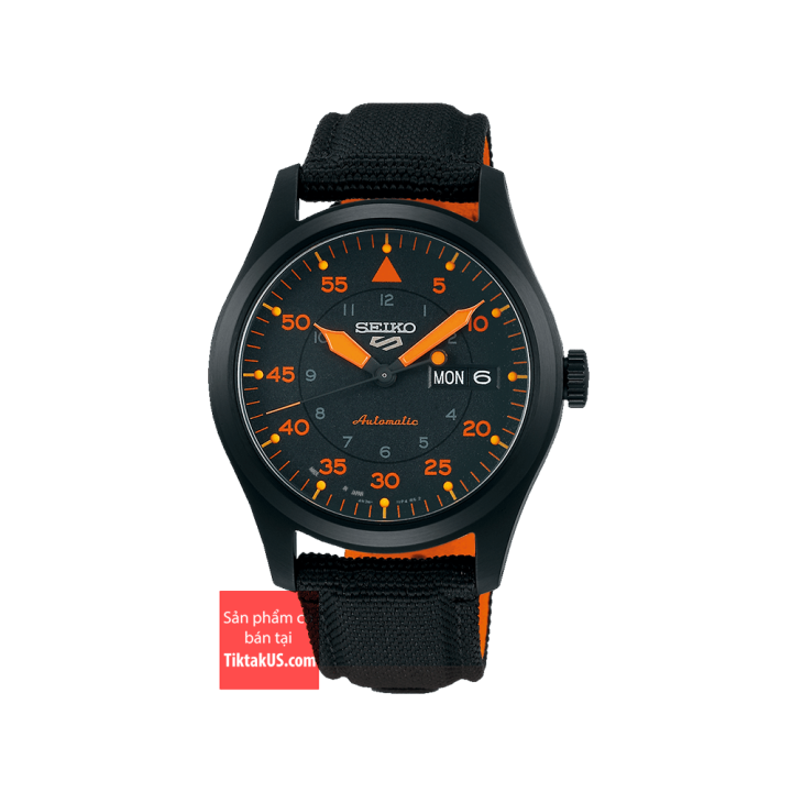 HCM]Seiko 5 Sport 2021 SRPH33K1 Field Watch Đồng hồ lính Automatic size   vỏ
