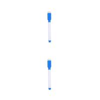 ปากกาวาดเขียนพลาสติกแบบลบได้สำหรับเด็กปากกามาร์กเกอร์1/2/3/5อุปกรณ์เครื่องเขียนโรงเรียนอนุบาลของใช้ในครัวเรือนโดยใช้สีฟ้า