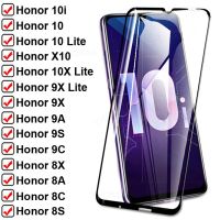 9D Full Protection Glass For Honor 10i 10 X10 Pro 9X 10X Lite 8X Tempered Screen Protector honor 8A 8C 8S 9A 9C 9S Safety Glass