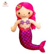 30cm Cartoon Mermaid Comfort Doll Mini Cute Pillow Baby Stuffed Plush Toys