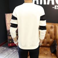 Fashion Long Sleeve MenS T-shirt Casual Shirt 男士条纹长袖圆领卫衣