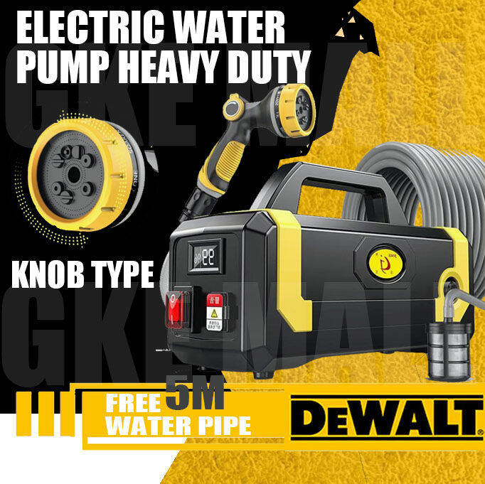 DeWalt Water Pump Rechargeable SelfPriming Pump watering vegetable