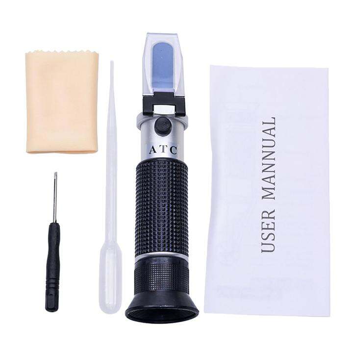 Koklife Brix Refractometer Dual Scale Prism Refractometer Auto for Home