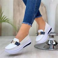 ☸✧∏ 2023 Spring New Platform Comfortable Women Sneakers Fashion Thick Bottem Casual Shoes Women Increase Vulcanize Shoes Plus Size