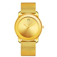 MISS FOX nd luxury gold plated men diamond wrist watches