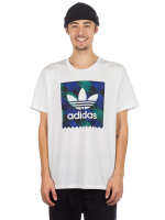 AdidasT-shirt-mens Fashion SHORT Sleeve O-คอผ้าฝ้ายสีขาวเสื้อยืด shirt0154