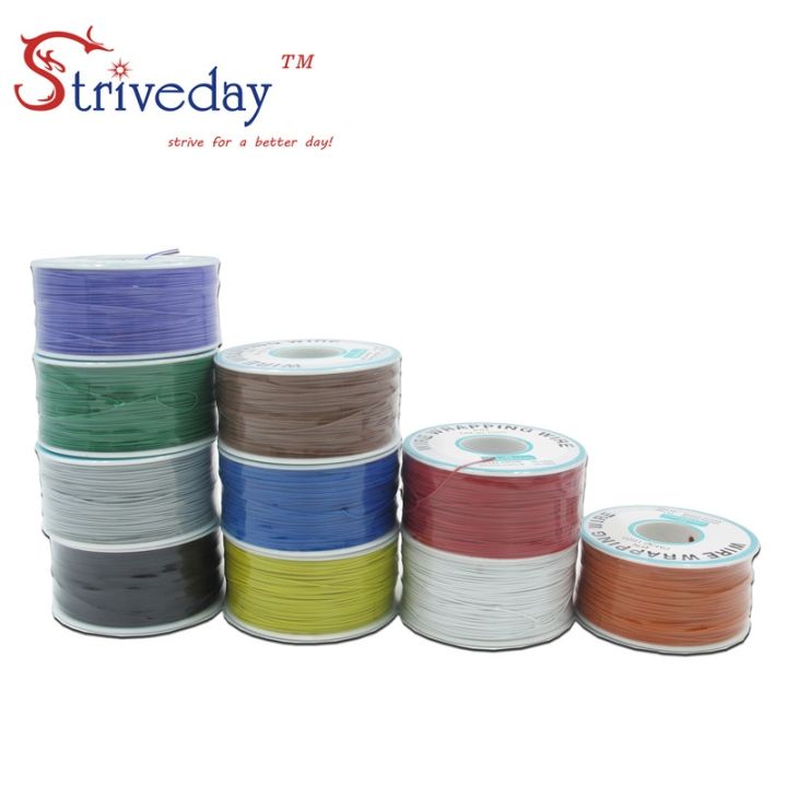 250m-30awg-single-core-copper-wire-ok-line-circuit-board-flying-line-pcb-jumper-electronic-wire-welding-cable