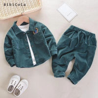 Baby Boy Clothes Autumn And Winter ChildrenS Suit Cartoon Tops + Pants 2pcs Children Boys Casual Clothes 1-2-3-4Y