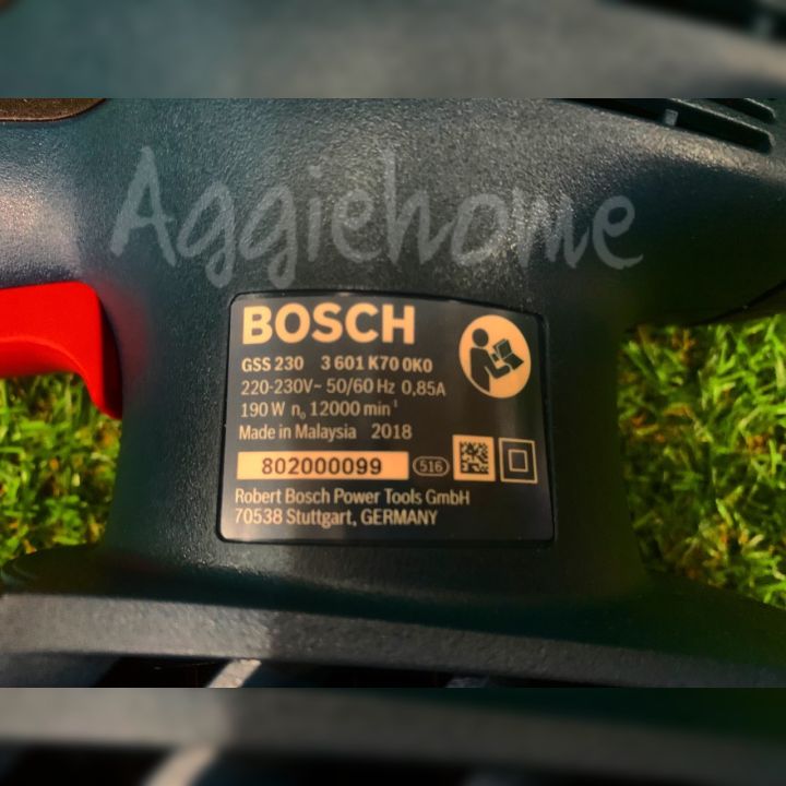 bosch-เครื่องขัดกระดาษทราย-รุ่น-gss230-190-วัตต์-220-โวลต์-เครื่องขัด-อุปกรณ์ขัด-จัดส่ง-kerry