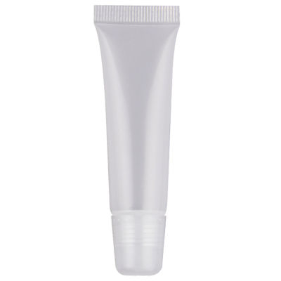 8ML/10ML/15ML Lipstick Squeeze Tube Balm Clear Soft Lipgloss Tubes Gloss Empty