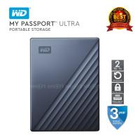 WD My Passport Ultra 2TB USB 3.0 Type-C Portable Drive (WDBC3C0020BBL-WESN) Blue