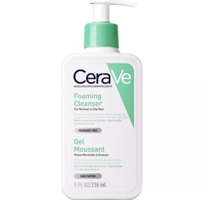 👌เซราวี CERAVE Foaming Cleanser 236ml โฟมล้างหน้า Cerave Cleanser เซราวี โฟมมิ่ง คลีนเซอร์ โฟมล้างหน้า 👌
