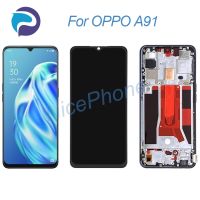 สำหรับ OPPO A91หน้าจอ LCD + แสดงการกำหนดตำแหน่งการสัมผัส2400*1080 CPH2099 A91จอแสดงผลหน้าจอ LCD