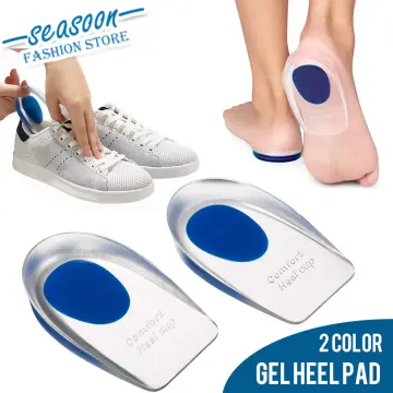 Cheap 1Pair Foot Care Silicone Heel Pads for Bone Spurs Pain Relief of  Bruised Feet .washable, Reusable | Joom
