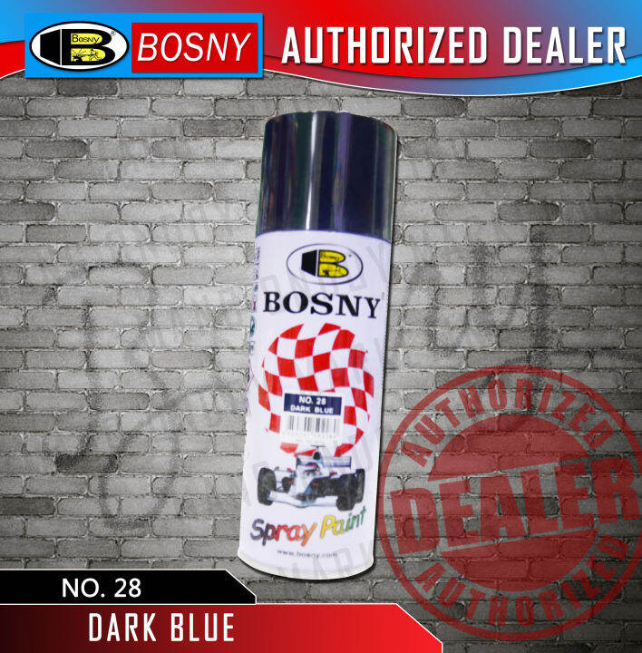 Bosny Spray Paint No. 28 Dark Blue Lazada PH