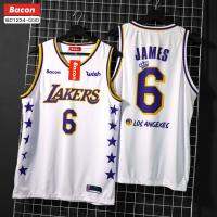 เสื้อบาส เสื้อกีฬา เสื้อกล้าม Lakers 6