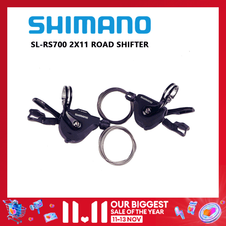 Shimano 105 SL RS700 Shifter 2x11 Speed Road Bike Shift Lever Flatbar