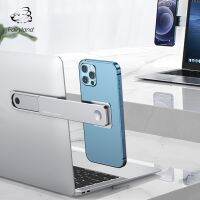 Creative 2-in-1 Mobile Phone Computer Monitor Stand Aluminium Desktop Rack Laptop Arm Heat Dissipation Holder Macbook Accessory Laptop Stands