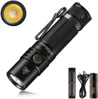 Sofirn New SP10V3 Mini LED Flashlight 14500 AA Pocket Light Torch LH351D 90 High CRI 5000K 1000lm Max Waterproof Mini Torch