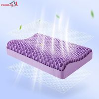 TPE Gel Sleeping Pillow Bed Orthopedic Pillow Neck Protection Slow Rebound Memory Pillow Butterfly Shaped Health Cervical Neck