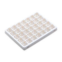 Gateron North Pole Switch Arctic Linear 50G 67G 5pin SMD RGB Mx Stem Switch สำหรับคีย์บอร์ดใส