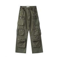 Fast Shipping Factory Outlet Gaojie American Multi -Pockets, Pants, Men And Women In The Same Style Inspi, Street Loose