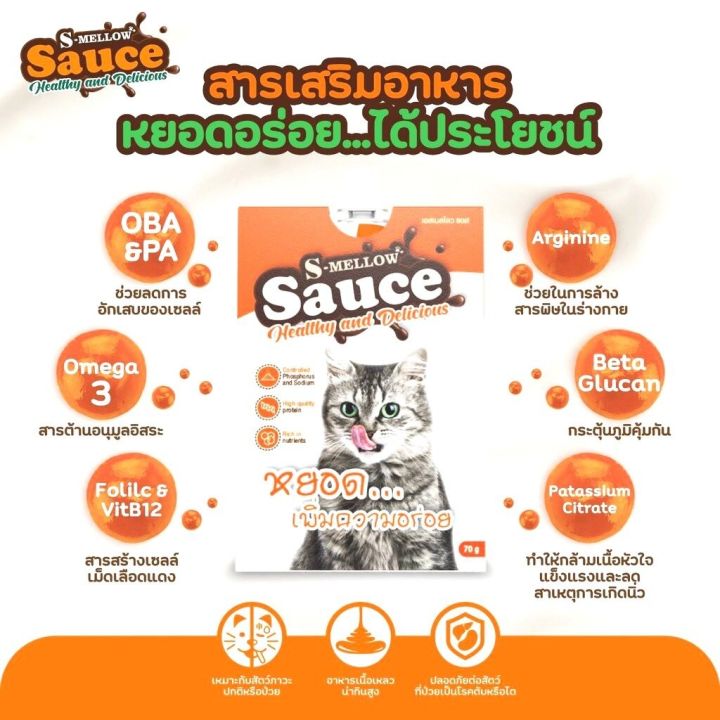 42pets-s-mellow-sauce-ช่วยเสริมสร้างภูมิ-และ-เพิ่มความอยากอาหาร-รสปลาทูน่าและแกะ-70-กรัม-เอสเมลโลว์-ซอส