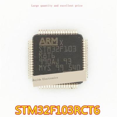 1ชิ้นชิป STM32F103RCT6 SMD ไมโครคอนโทรลเลอร์32บิต CORTEXM3หน่วยความจำแฟลช256K
