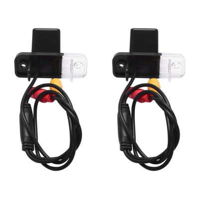 2X Rear View Camera Night-Vision Waterproof Parking Reverse Camera for Mercedes Benz Clk W209 W203 W211 W219