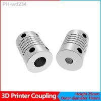 3d Printer Coupling Aluminum Alloy Elastic Winding Motor Encoder Flexible Shaft Coupler 3d Accessories InnerHole3/4/5/6/7/8/10mm