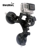 กล้องแอ็คชั่นขนาดเล็ก Ventosa ต่อ Gopro Hero 9 8 7 5 Nero SJCAM SJ7 Yi 4K H9 Go Pro 7 Osmo Mount กระจกหน้าต่างดูด Accessorio