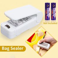 1pc Portable Bag Heat Sealer Plastic Package Storage Clip Mini Sealing Machine Handy Sticker Seal Without Battery Food Storage  Dispensers