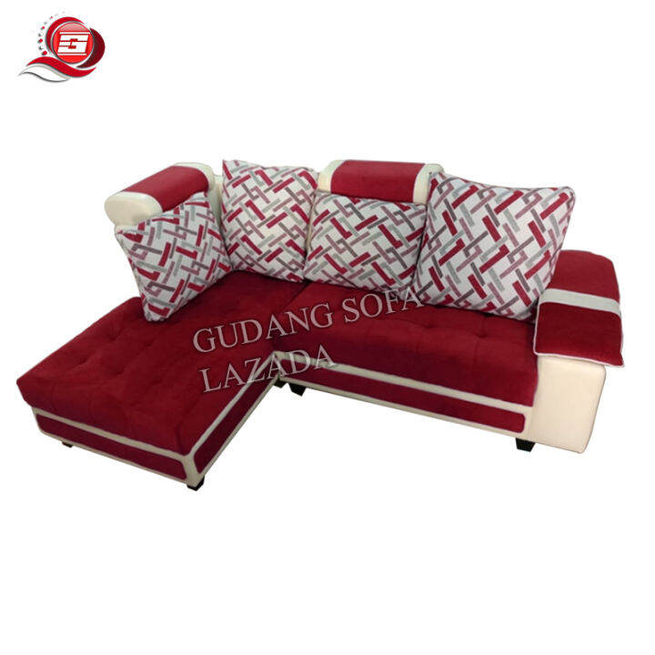 Sofa Victoria Plus Meja Elegan Minimalis Modern Merah Ungu Hijau. Sofa Elegan, sofa